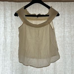 American eagle off the shoulder shirt